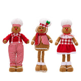 Cwmm10318_Stretch Gingerbread Doll With Chef Hat Decor