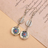 ETHNIC STYLE SIMPLE RETRO ENAMEL EARRINGS_CWAJE3997