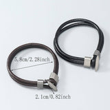 NEW RETRO SIMPLE PERSONALITY LEATHER BRACELET_CWMM4476