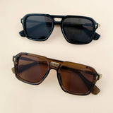 NEW RETRO DOUBLE BEAM SQUARE FRAME SUNGLASSES_CWASG0448