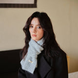 Winter Solid Wool Blend Scarf Soft And Versatile_Cwasc2286