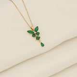 STYLISH BUTTERFLY TASSEL PENDANT NECKLACE_CWAHA0880
