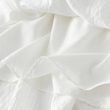 LACE HEM MIDI SKIRT A LINE SKIRT_CWBMS0311