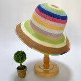 SUMMER COLORFUL FASHION HOLIDAY STRAW HAT_CWAH3587