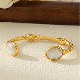 IRREGULAR RETRO SIMPLE EMBEDDED BRACELET_CWMM3730