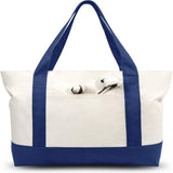 Cwab2874_Canvas Home Shopping Large Capacity Tote Bag