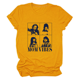 Trendy Casual Womens Crew Neck T-Shirt