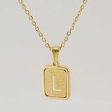 FASHION 26LETTER STAINLESS STEEL PENDANT NECKLACE_CWAJE0678