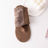 AUTUMN AND WINTER LACE SLEEPING SOCKS_CWMS0996