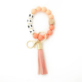 SILICONE BEAD BRACELET KEYCHAIN FOR WOMEN_CWMM7005