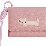Cute Cartoon Cat Patch Trifold Short Wallet_Cwab06200