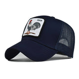 NEW ANIMAL EMBROIDERED BREATHABLE MESH TRUCKER HAT_CWAH1357