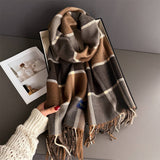 Vintage Soft Cashmere Feel Tassel Winter Scarf_Cwasc03236