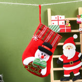 SEQUINED 3D SANTA CLAUS CHRISTMAS STOCKINGS_CWMS1421