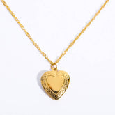 LOVE PHOTO BOX PENDANT CLAVICLE NECKLACE_CWMM5691