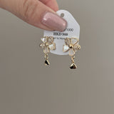 LIGHT LUXURY SHELL FLOWER EARRINGS_CWAJE1355