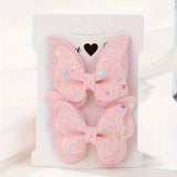 3D GRADIENT GLITTER BOW BABY HAIR CLIP_CWAHA6755