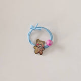 CUTE CARTOON SMILING DINOSAUR KNOTTED HAIR TIE_CWAHA1862