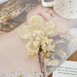 2 7 FLOWER TORTOISE SHELL HAIR CLAW CLIPS_CWAHA0383