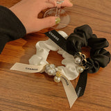 FRENCH TEMPERAMENT BOW HAIR SCRUNCHIES_CWAHA2269