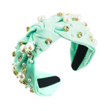 NEW FASHIONABLE WIDE BRIMMED PEARL HAIRBAND_CWAHA0813