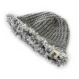 2 6 YEARS OLD PLUSH BRIM BUCKET HAT KNITTED HAT_CWAH2044