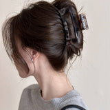 Tortoiseshell Large Hair Claw Elegant Look_Cwaha08194