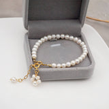 GOLD SIMPLE PEARL BRACELET_CWAJE1685