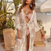LACE SWEET BIKINI BEACH SWIMSUIT COVER UP_CWMW0685