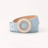 CLASSIC RHINESTONE BUCKLE BELTS FOR WOMEN_CWABE0390