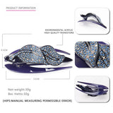 ACRYLIC TOP CLIP HEAD ORNAMENT RHINESTONE HAIRPIN_CWAHA4236