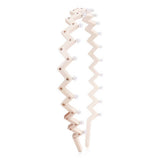 Wave Diamond Studded Headband Hair Clip
