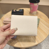 Cute Embroidered Bear Trifold Wallet_Cwab06216