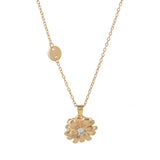 SPINNING DECEMBER FLOWER NECKLACE LUCKY BLOOM_CWMM6969
