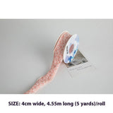 DIY FLORAL RIBBON WITH THREE DIMENSIONAL PATTERN_CWMM5762