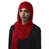 Womens Cross Mercerized Cotton Head Scarf_Cwasc2451