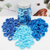 CHILDREN HIGH ELASTIC HAIR TIES100PCS BOX_CWAHA0503