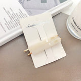 ACETATE SIDE BANG CLIP FRENCH MINIMALIST HAIR PIN_CWAHA2087