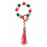 SILICONE BEAD BRACELET WITH WOOD BEADS GIFT SET_CWMM6872