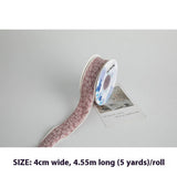 DIY FLORAL RIBBON WITH THREE DIMENSIONAL PATTERN_CWMM5762