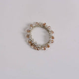 BOHO CRYSTAL HAIR TIE SIMPLE NEW GIRL ELASTIC BAND_CWAHA6766