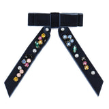 COLORFUL CRYSTAL VELVET HEADDRESS WITH RIBBON BOW_CWAHA4411