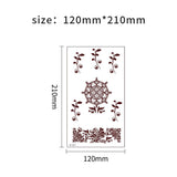 BROWN RED HENNA STYLE TATTOO STICKERS WATERPROOF_CWMM8344