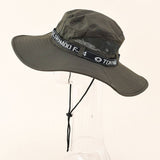 OUTDOOR MESH BREATHABLE SUN PROTECTION BUCKET HAT_CWAH1412