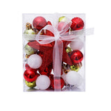 3CM PAINTED CHRISTMAS BALLS SET OF 30PCS_CWAJE5308