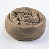 SOLID COTTON LINEN SCARF FOR WOMEN SUMMER SUN PROT_CWASC1451