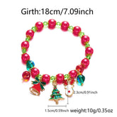 CHRISTMAS BELL WREATH PULL OUT BRACELET_CWAJE2392
