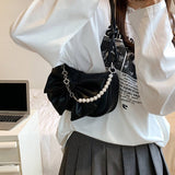 2024 Summer Western Style Shoulder Bow Pearl Bag_Cwab1914