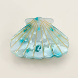 2 SMALL SHELL HAIR CLAW CLIP FOR BACK HAIR_CWAHA0653