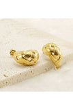 18K Gold Plated Stainless Steel Earrings_Cwaje0400